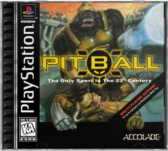 Pitball PS1 Sony Playstation 1 Used Video Game