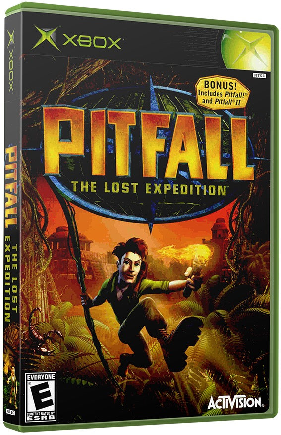 Pitfall - The Lost Expedition Used Microsoft XBOX Original Video Game