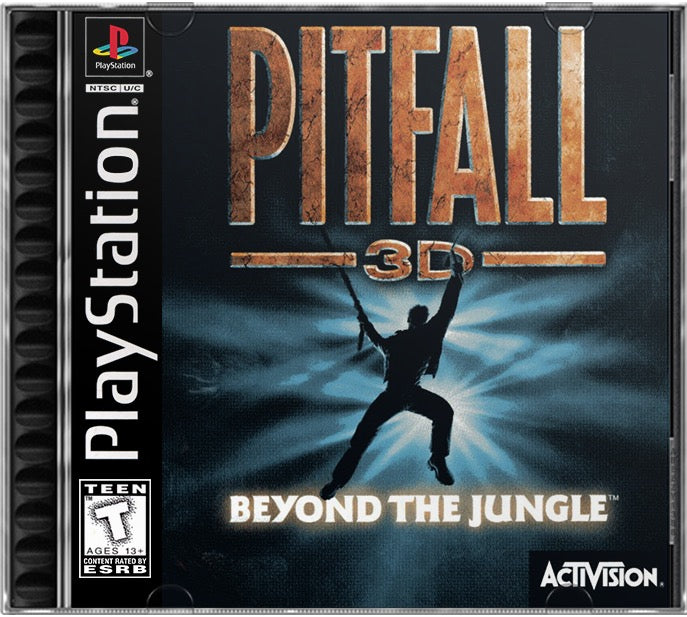 Pitfall 3D - Beyond the Jungle PS1 Sony Playstation 1 Used Video Game