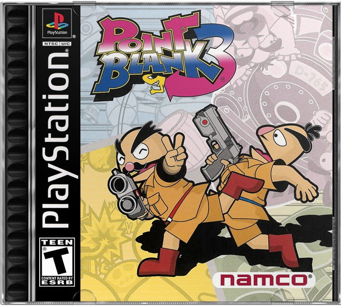 Point Blank 3 PS1 Sony Playstation 1 Used Video Game