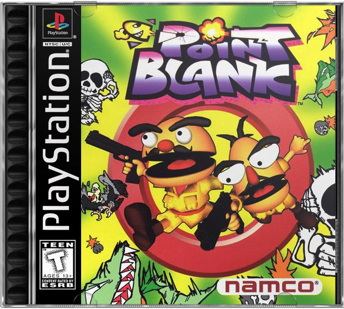 Point Blank PS1 Sony Playstation 1 Used Video Game