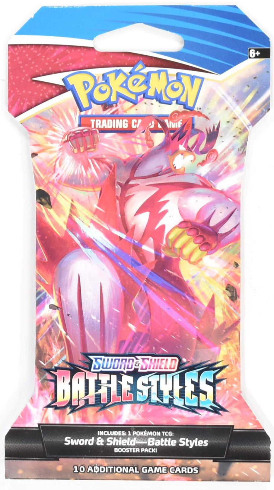 Pokemon Card Booster Pack Sword and shield Battle Styless 2021