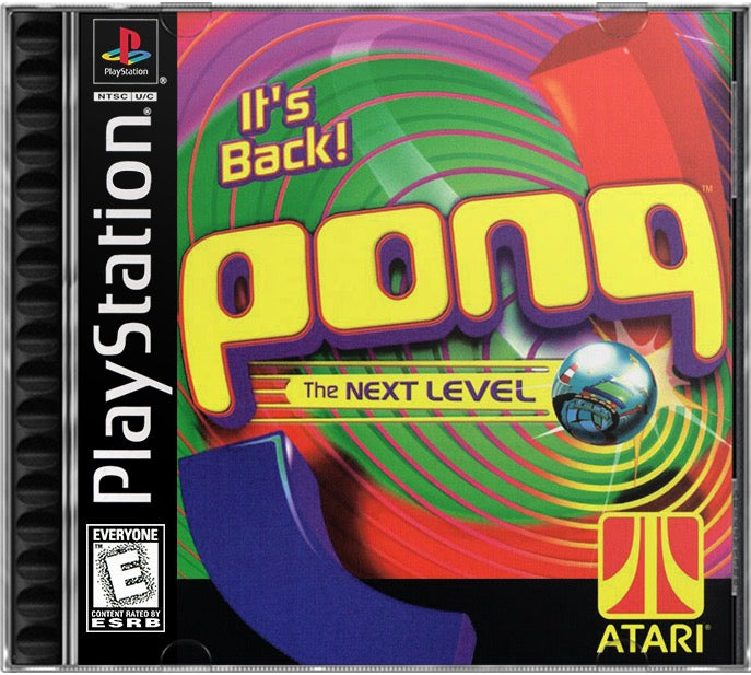 Pong - The Next Level PS1 Sony Playstation 1 Used Video Game