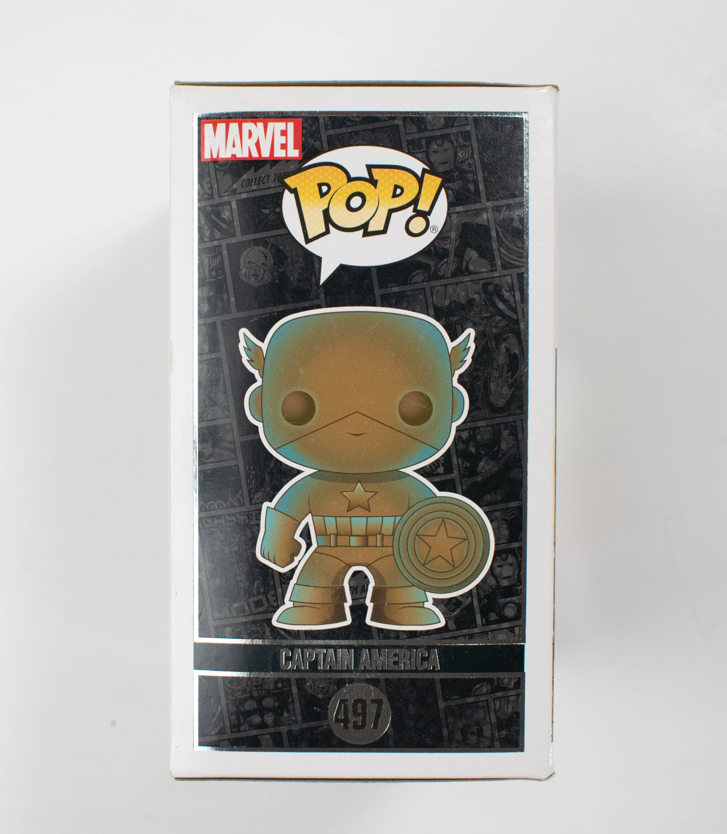 Captain America Pop Funko Marvel 497 Captain America 50 Years Vinyl Figure