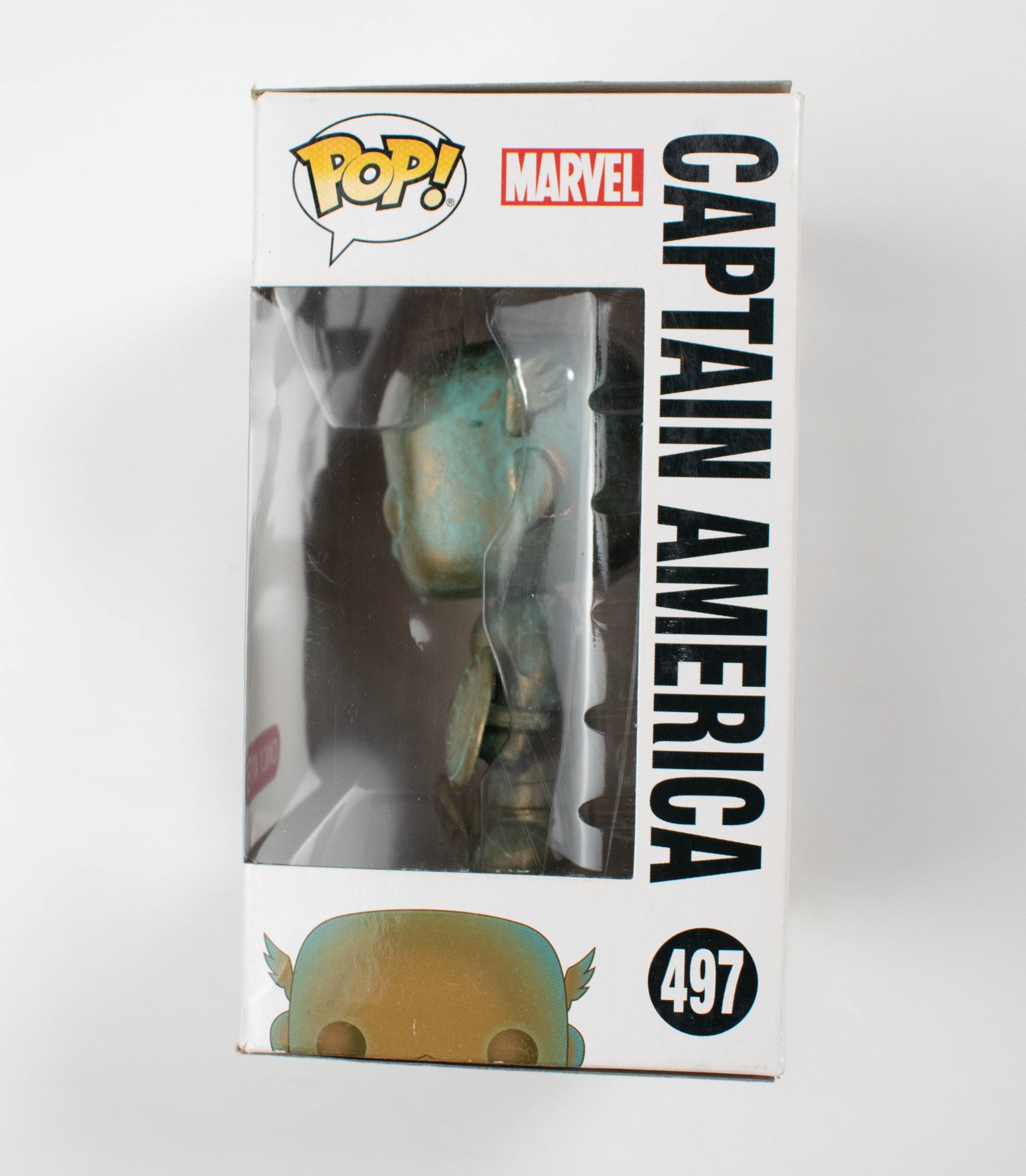 Captain America Pop Funko Marvel 497 Captain America 50 Years Vinyl Figure