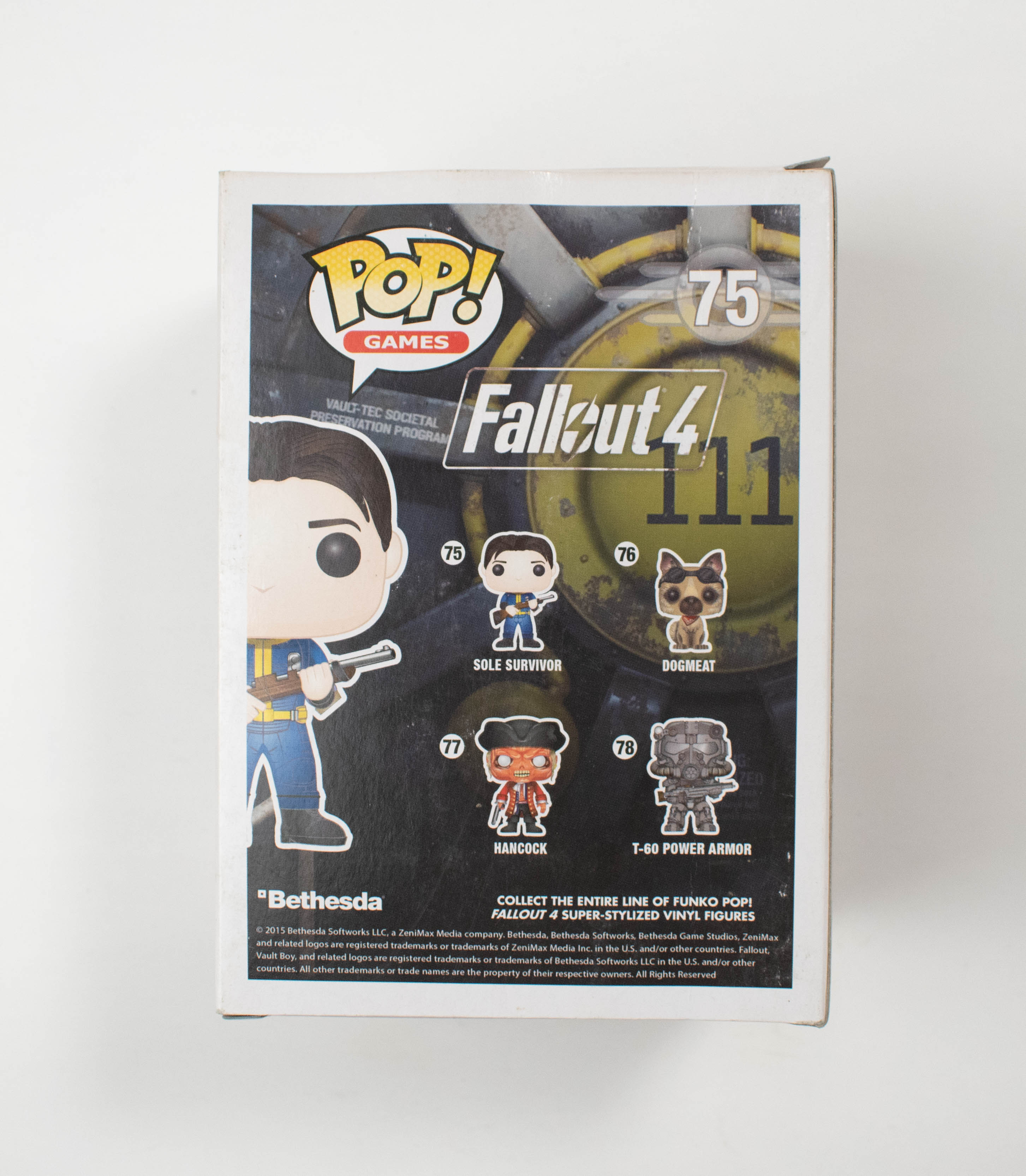 Pop Funko Sole Survivor Fall Out 4 75