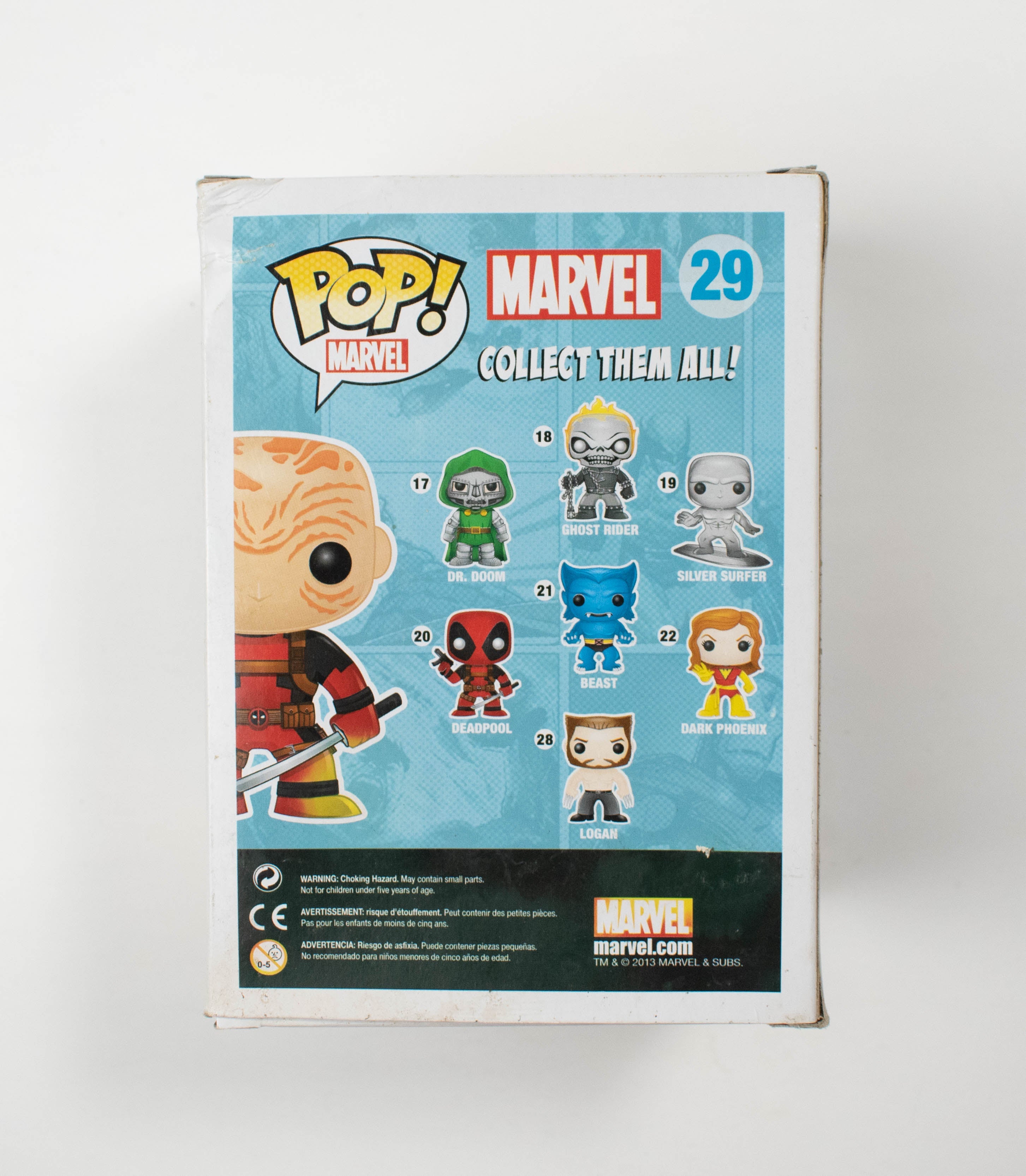 Pop Funko Marvel 29 Deadpool PX Previews Marvel US Limited Edition