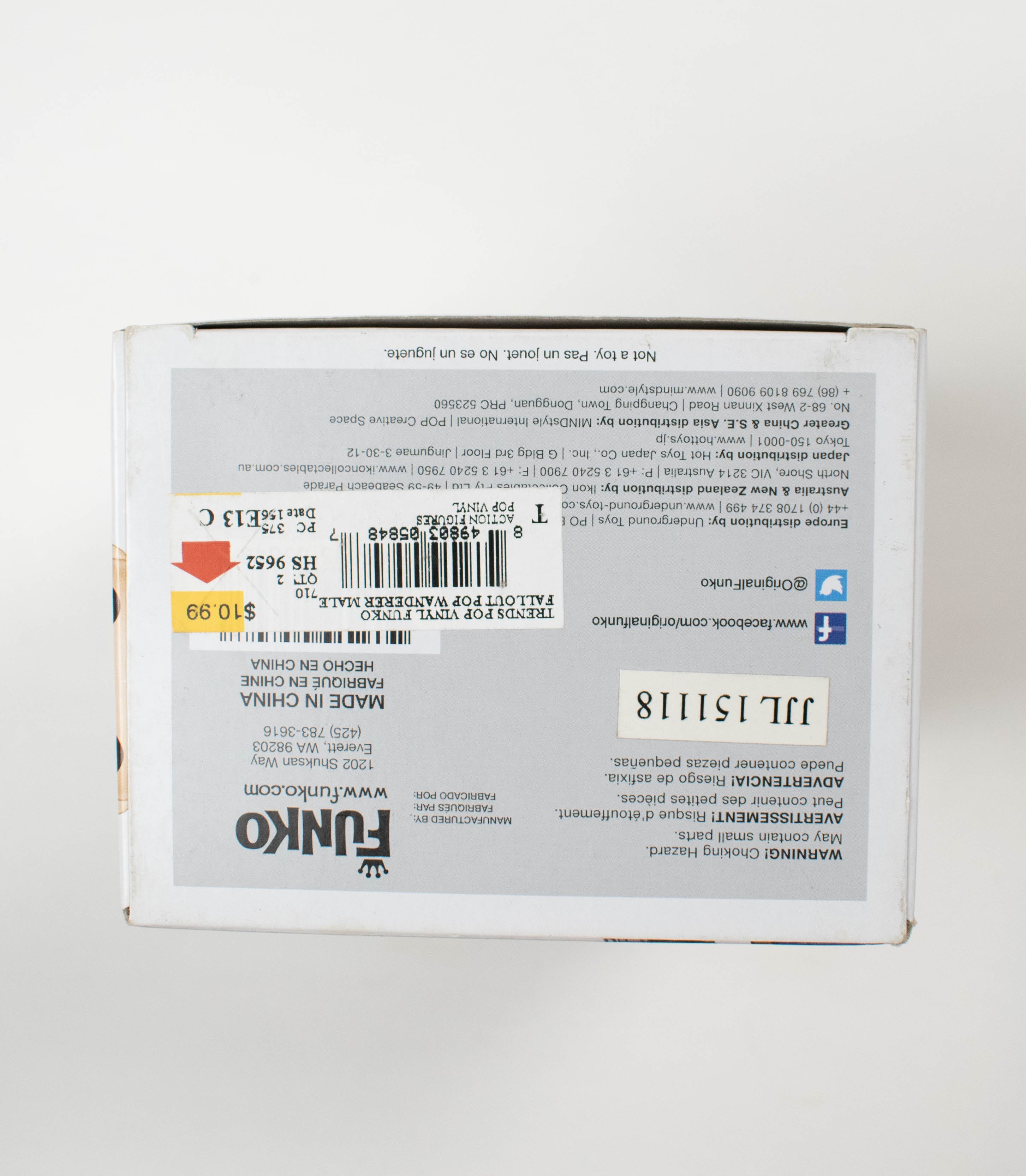 Pop Funko Lone Wanderer 47 Fallout Pop Games