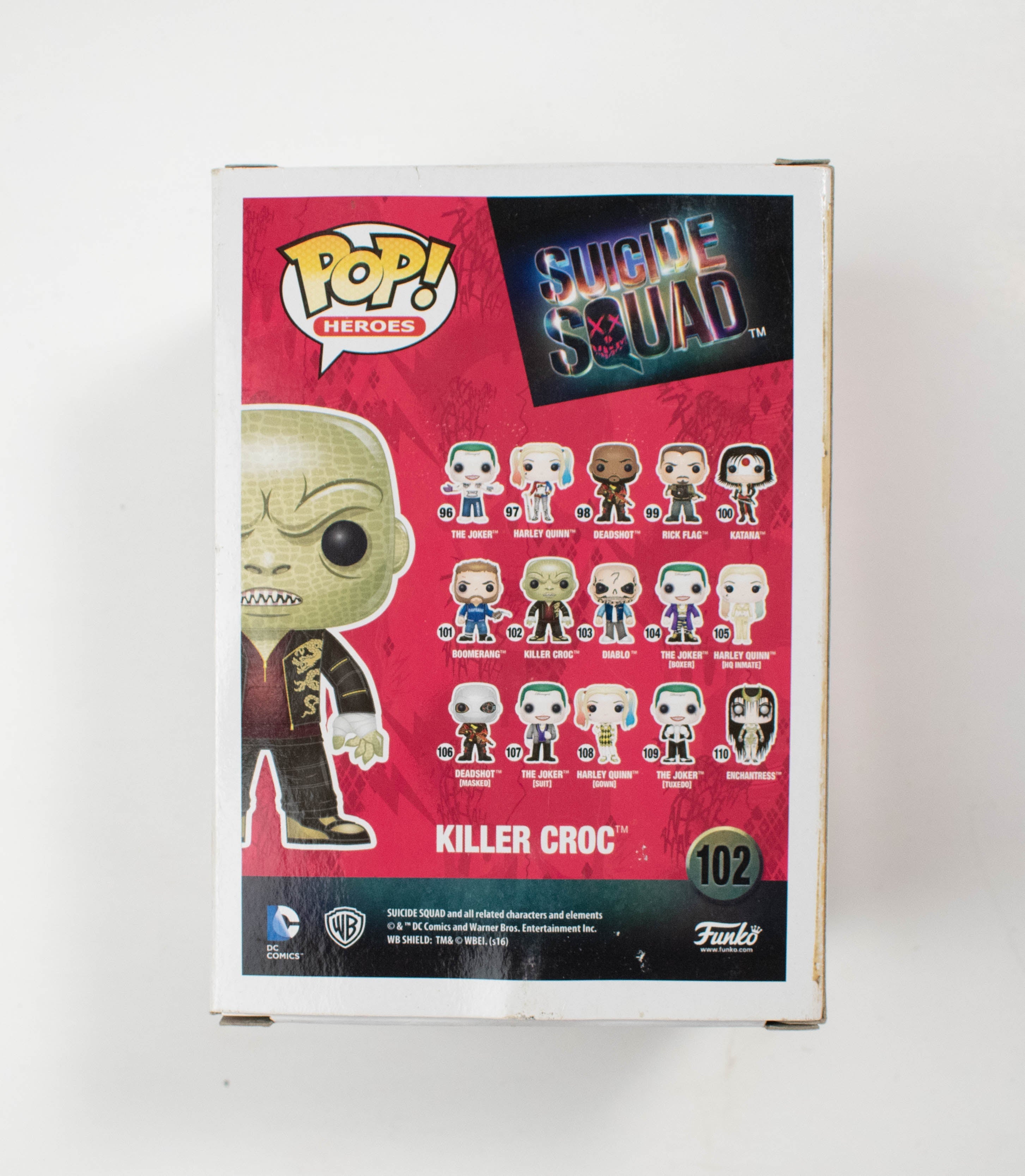 Killer Croc Suicide Squad Pop Heros Pop Funko 102