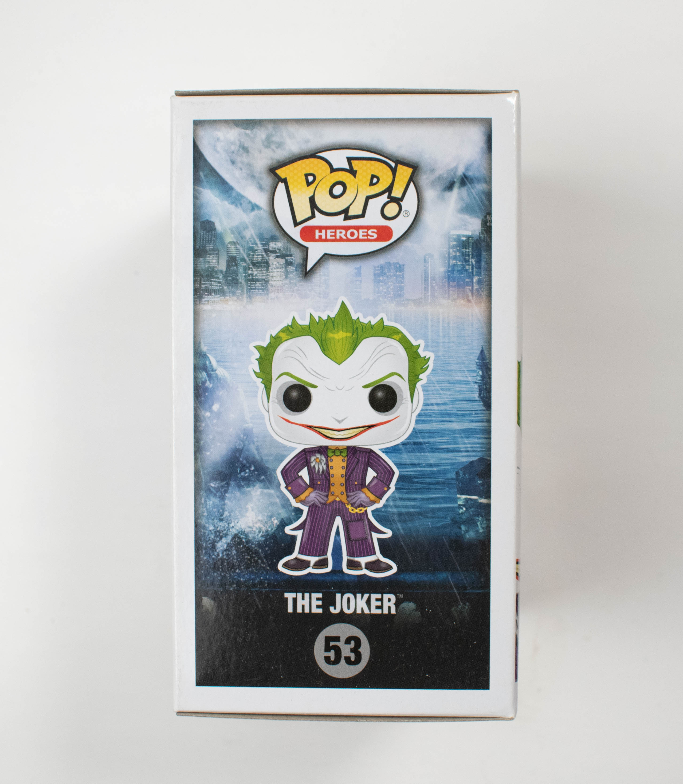 Funko Pop! The Joker Batman Arkham Asylum Purple Chrome Target Exclusive #53