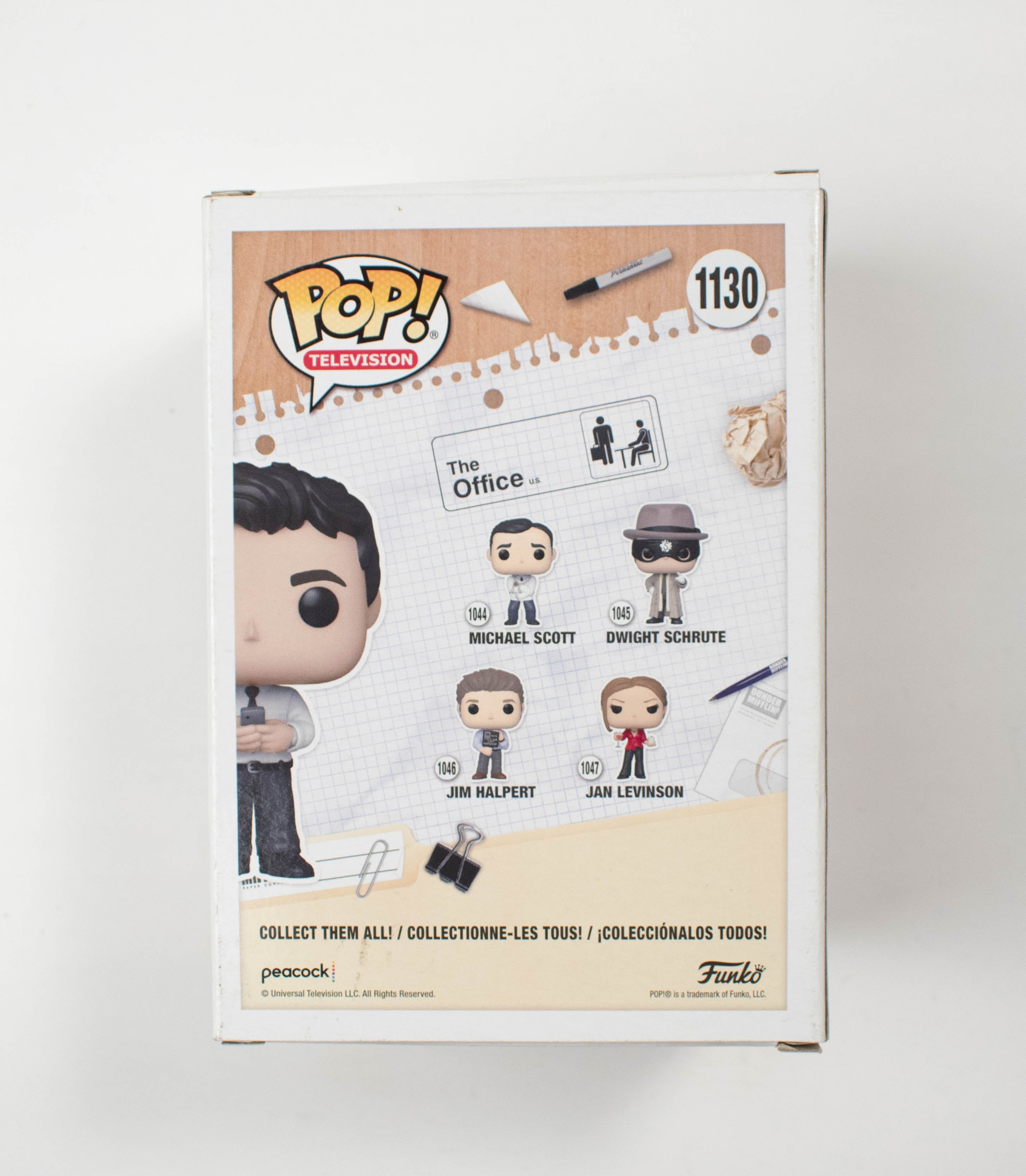 The Office Funko Pop Ryan Howard the Office only at Walmart 1130 Dark hair New
