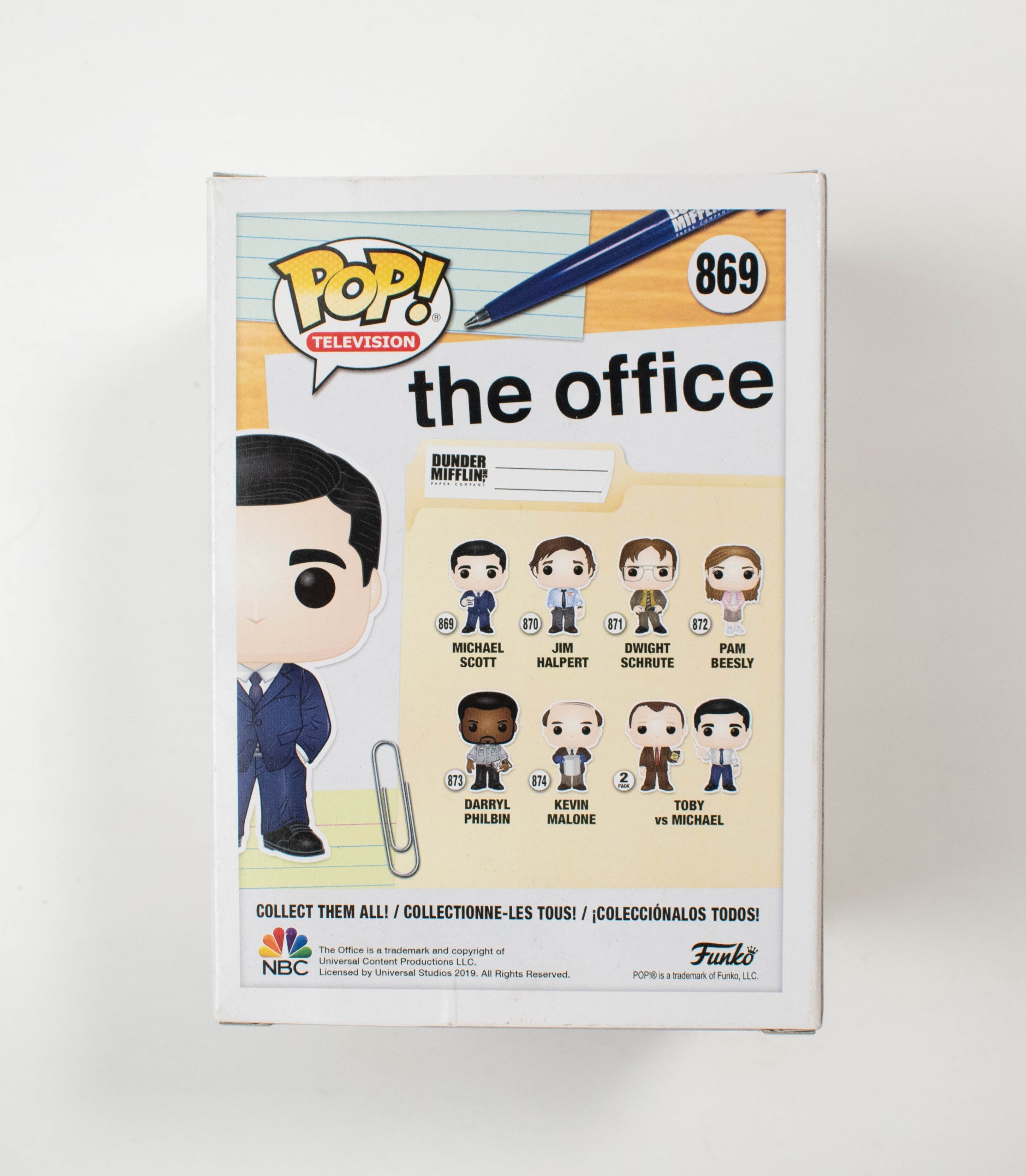 Pop Funko Michael Scott 869 The Office pop