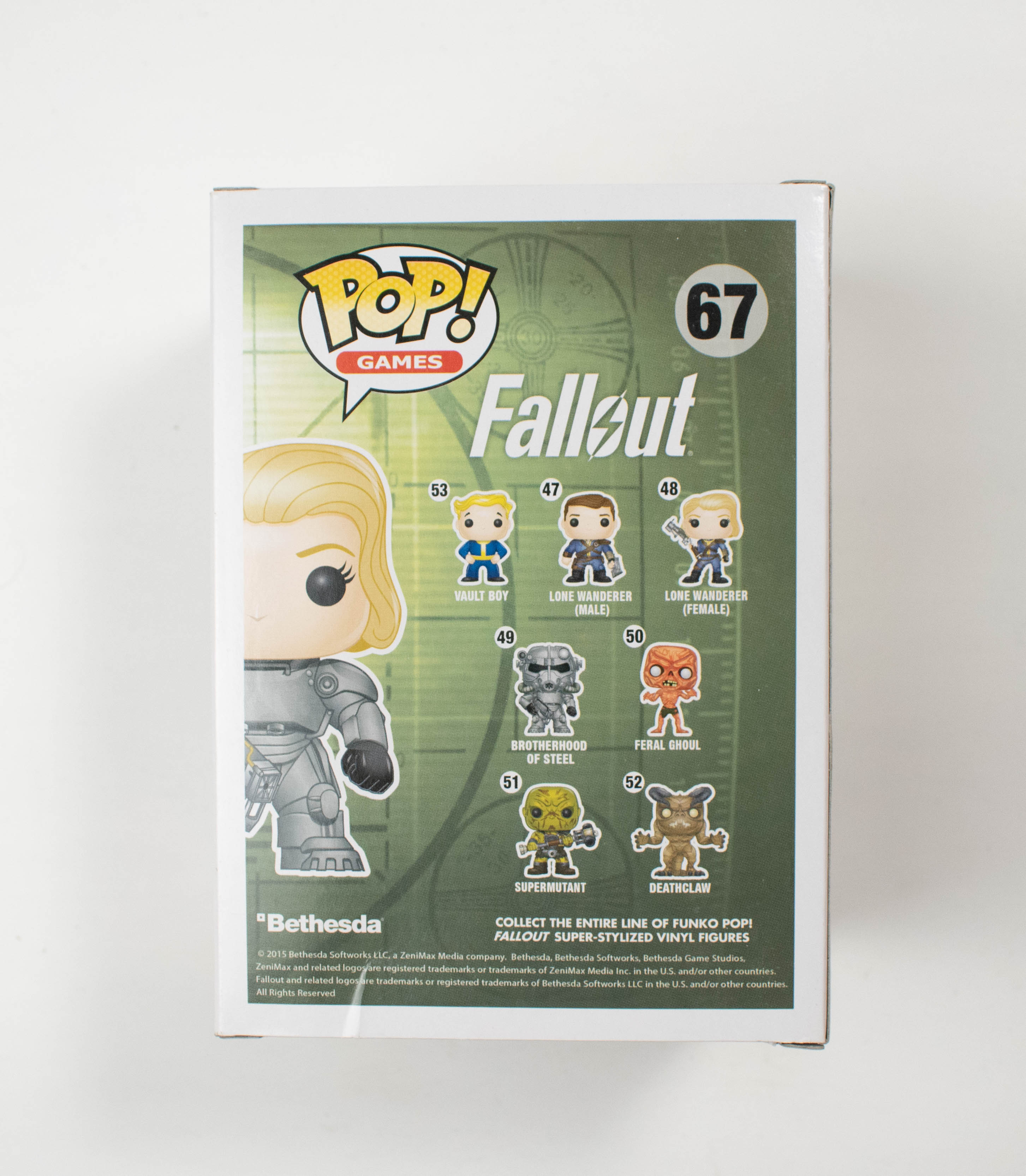 Pop Funko Fallout 67 Games stop exclusive unmasked Female