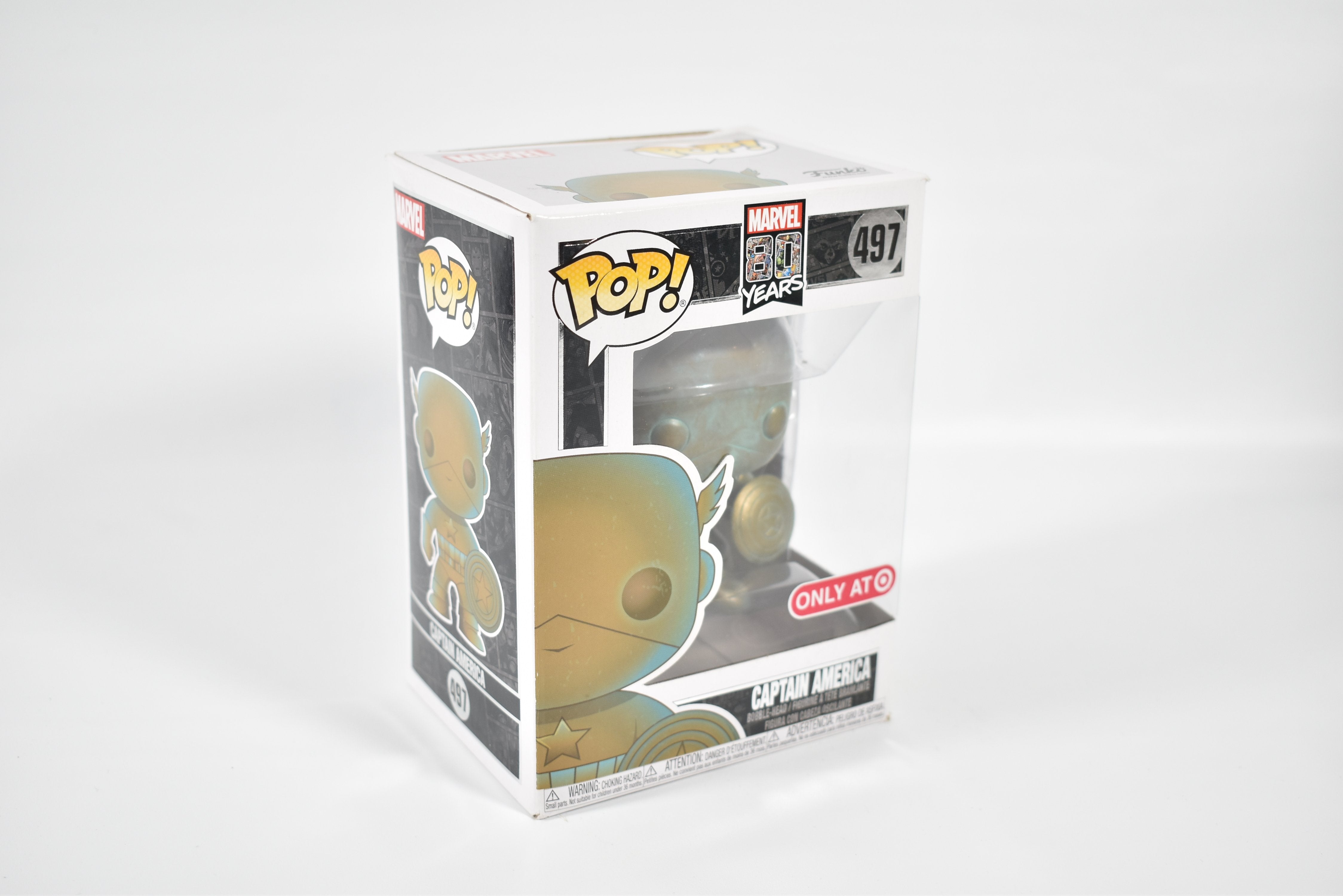 Pop Funko Marvel 487 Captain America 50 Years