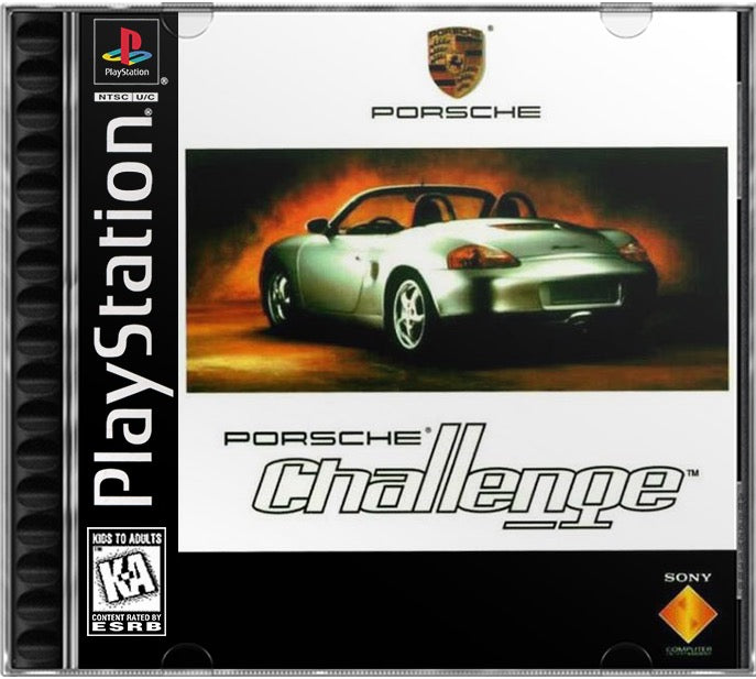 Porsche Challenge PS1 Sony Playstation 1 Used Video Game