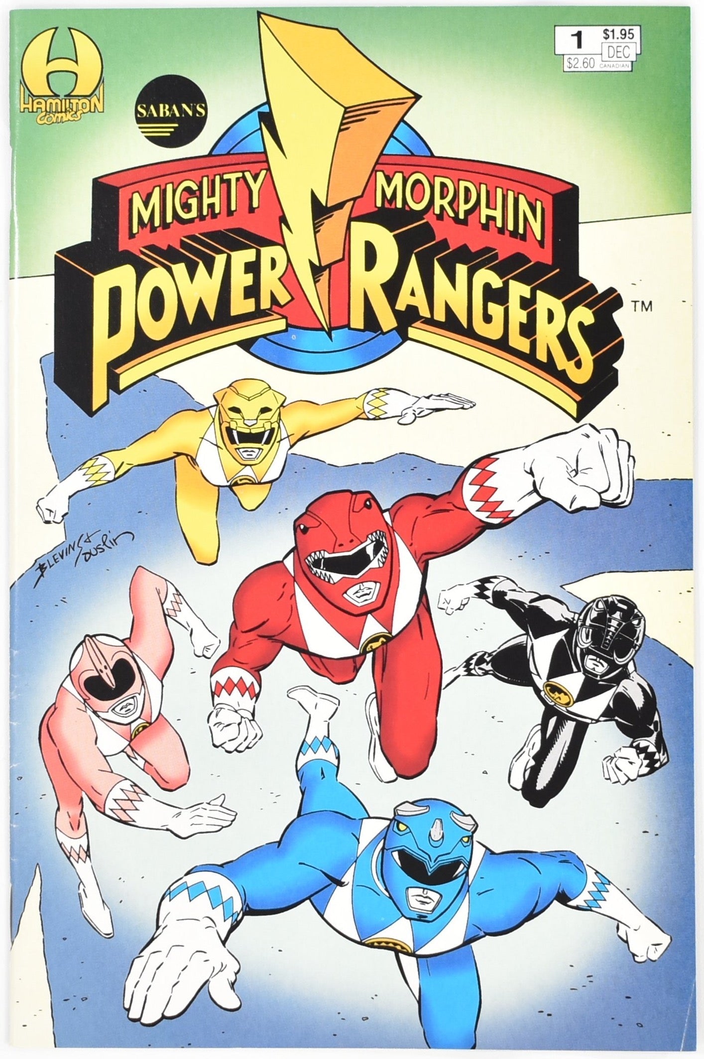 Power Rangers Comic Book 1994 First Print