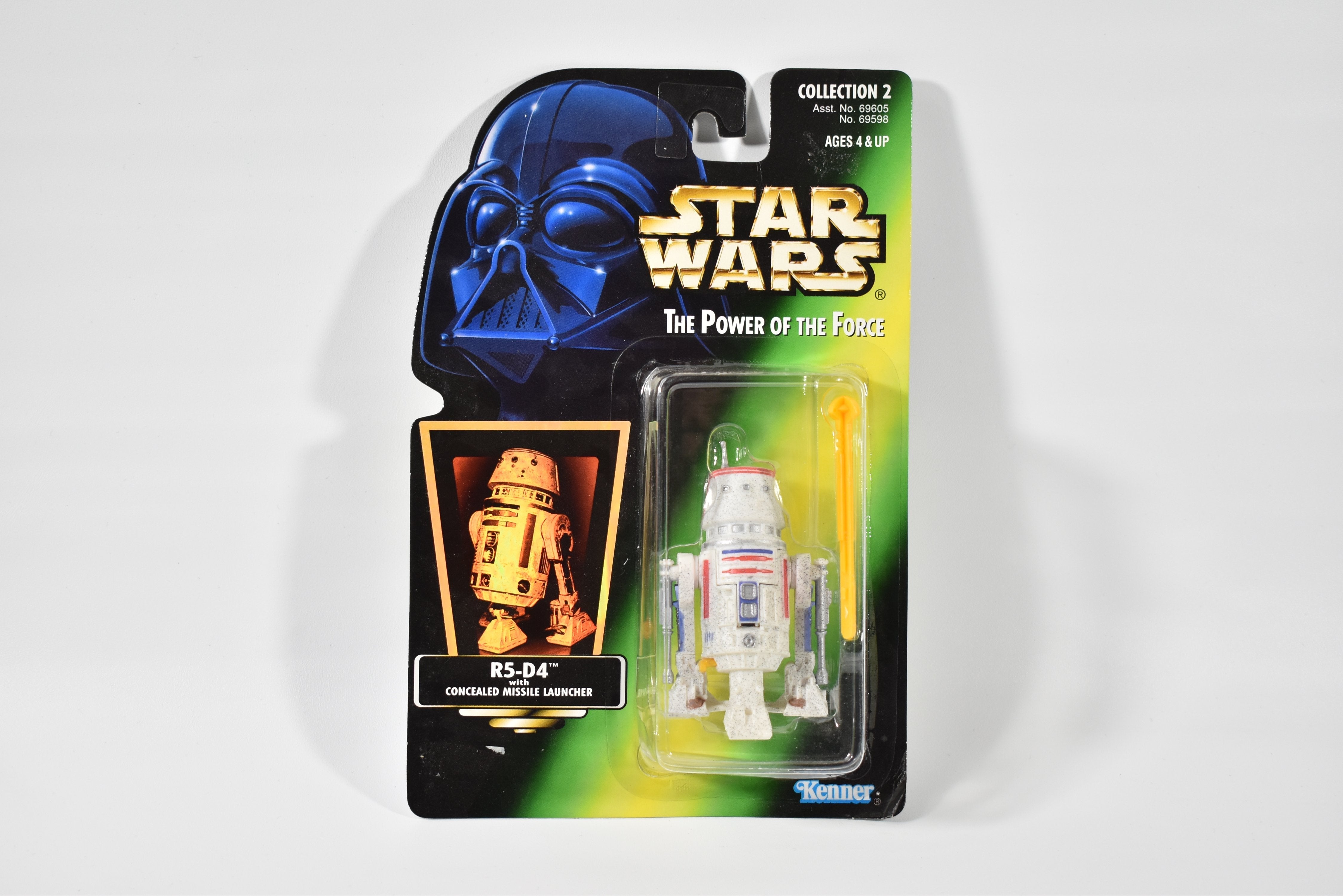 Star Wars Power of the Force Green Card R5-D4 Holo
