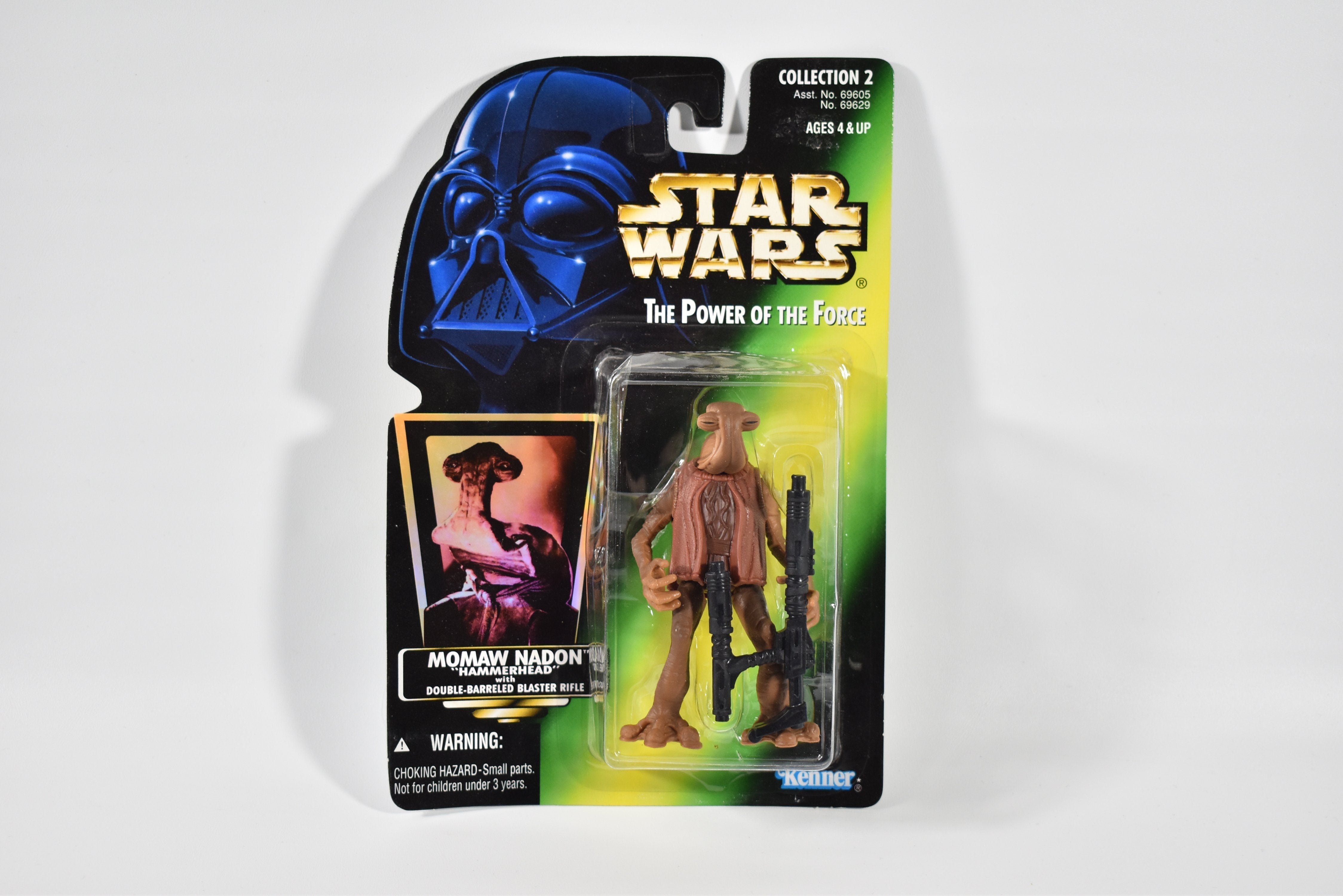 Star Wars Power of the Force Green Card Momaw Nadon Hammerhead 2