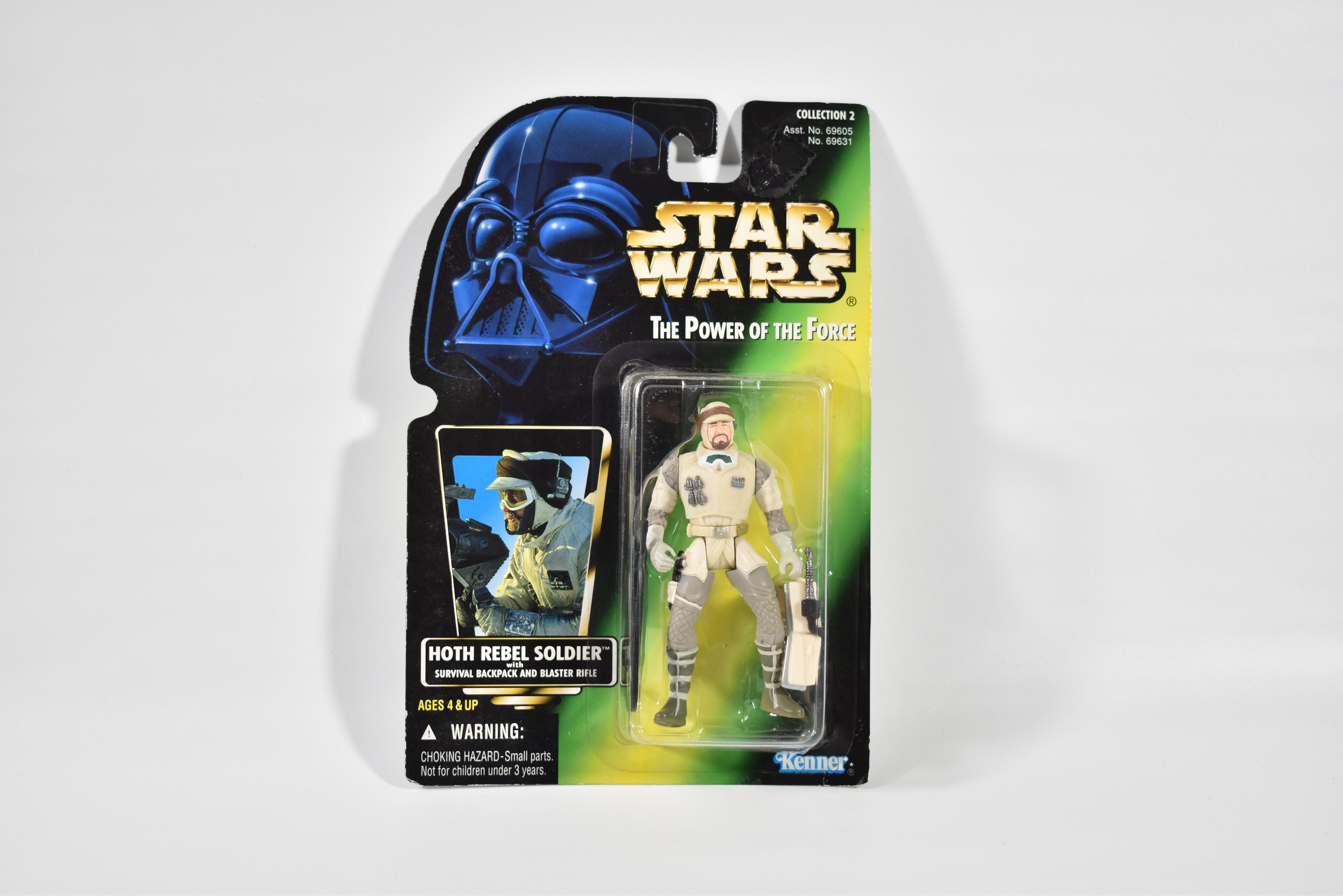 Star Wars Power of the force Green Card Hoth Rebel Soldier 02