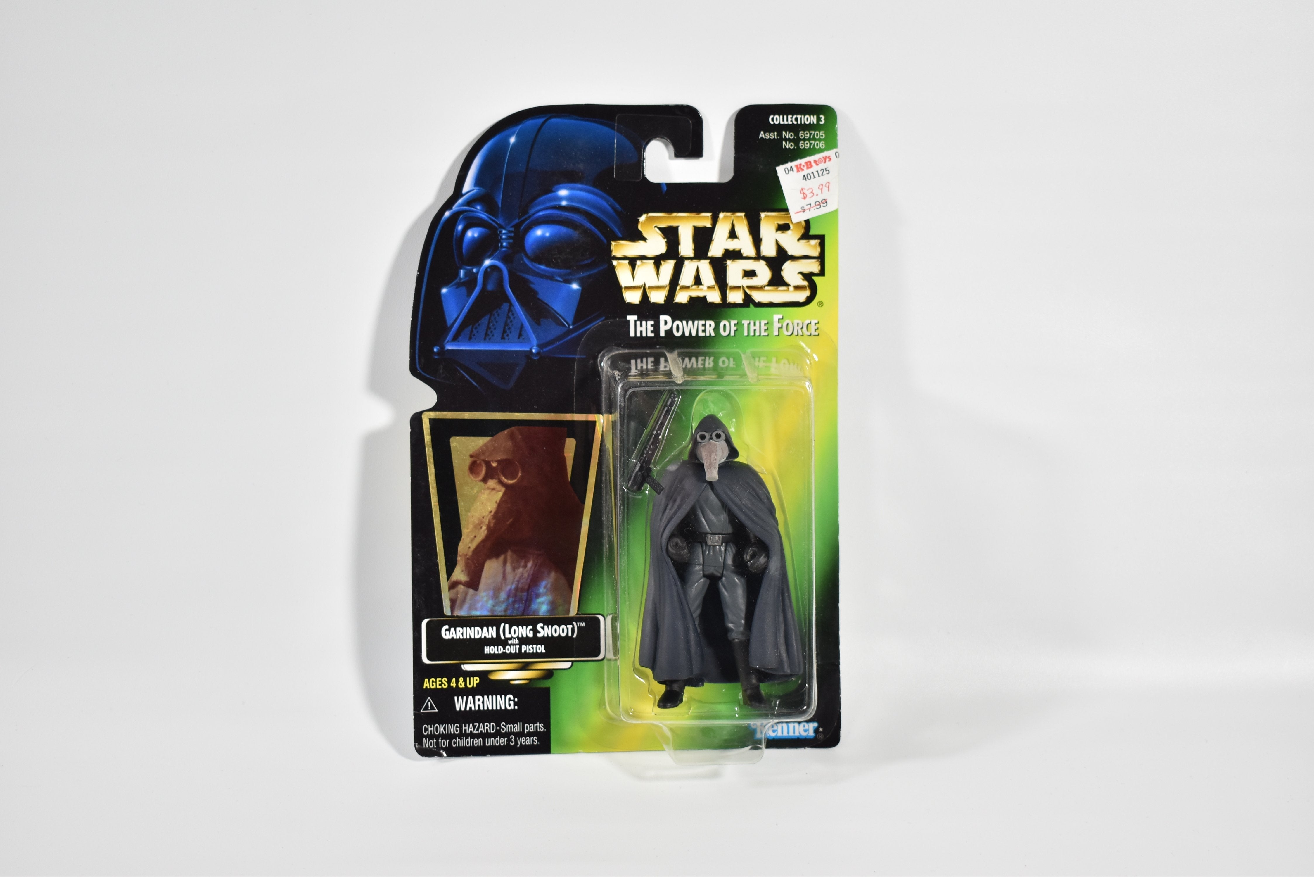 Star Wars Power of the force Green Card Garindan Long Snoot - 01