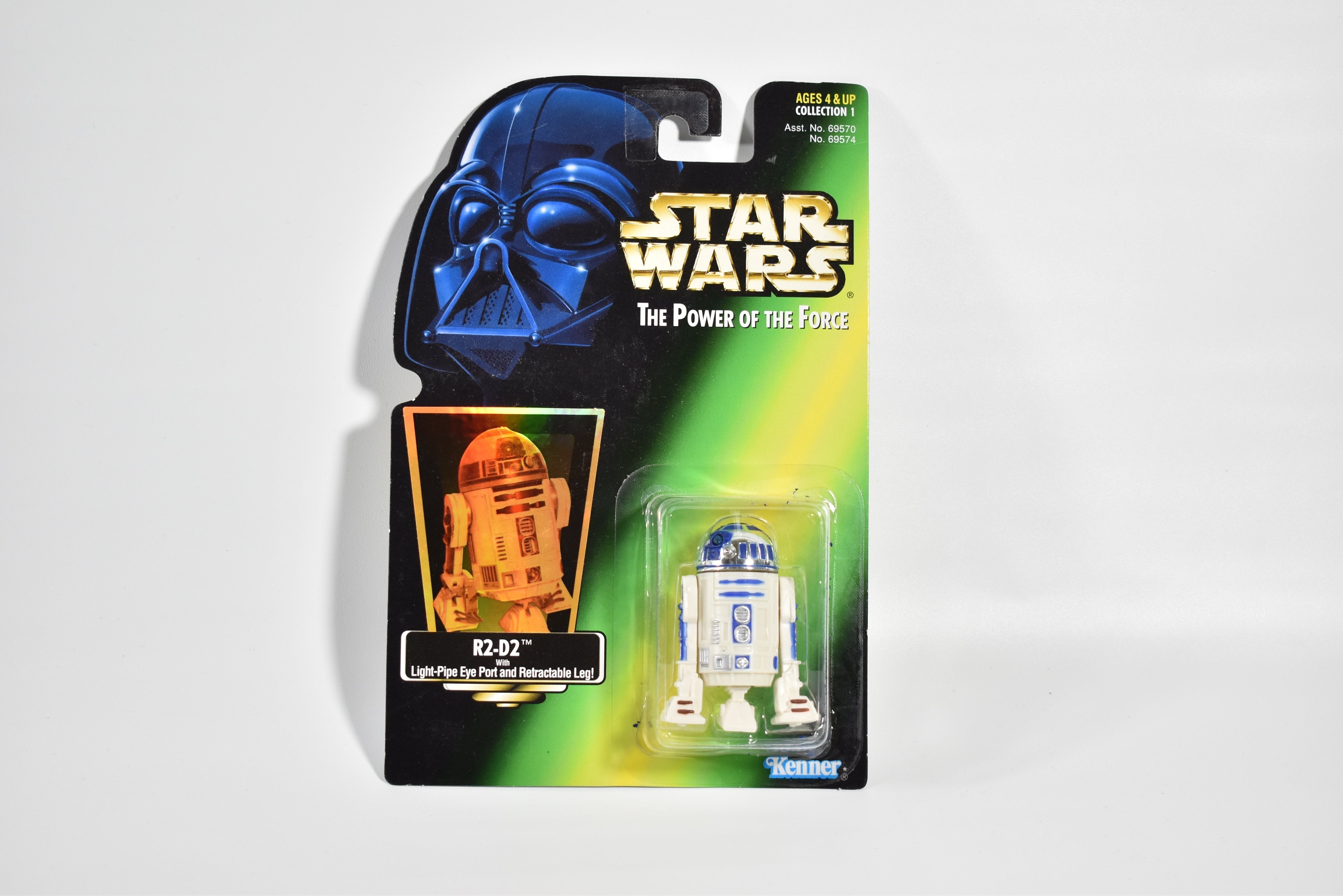 Star Wars Power of the force Green Card R2 - D2 1996