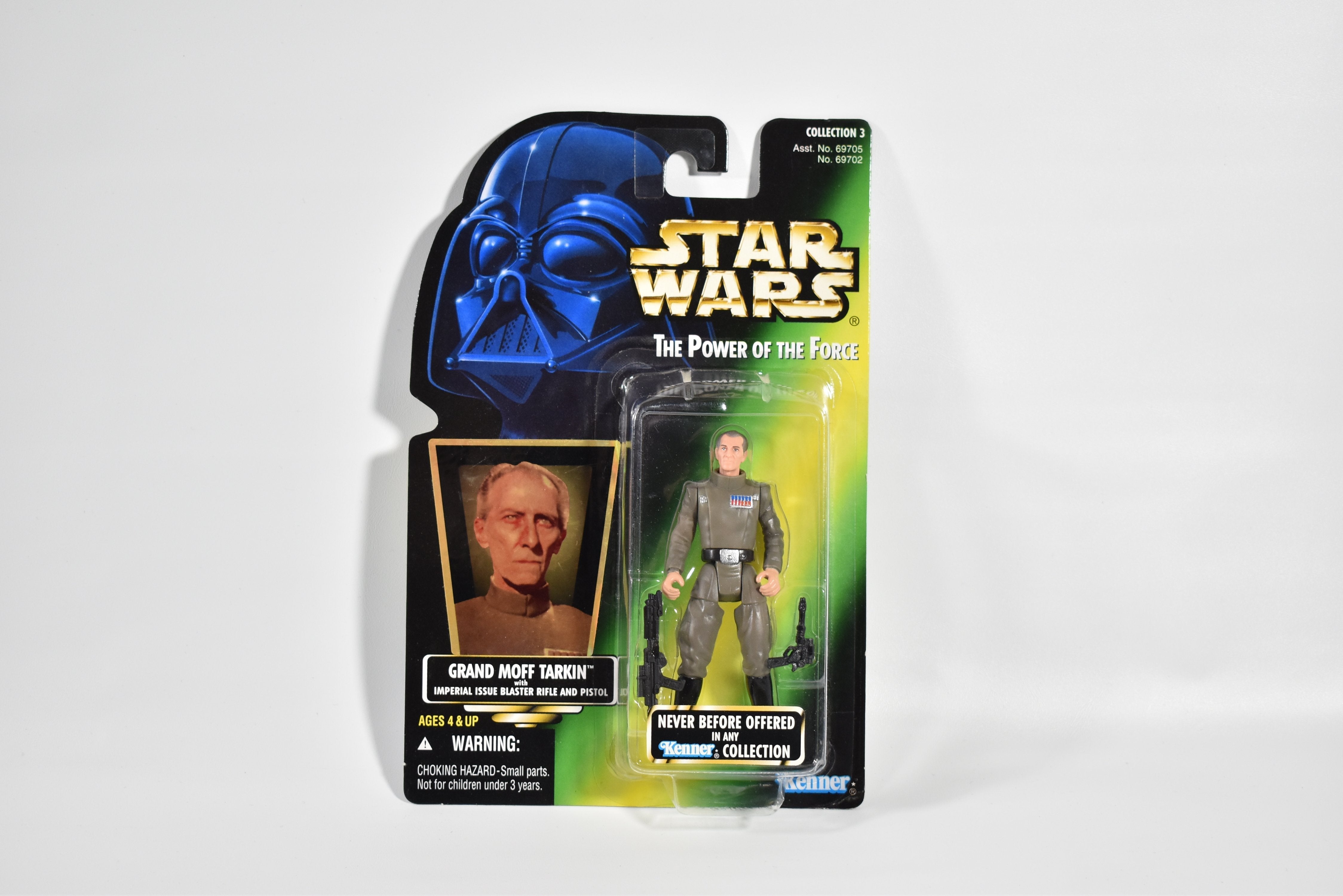 Star Wars Power of the force Green Card Grand Moff Tarkin 1996