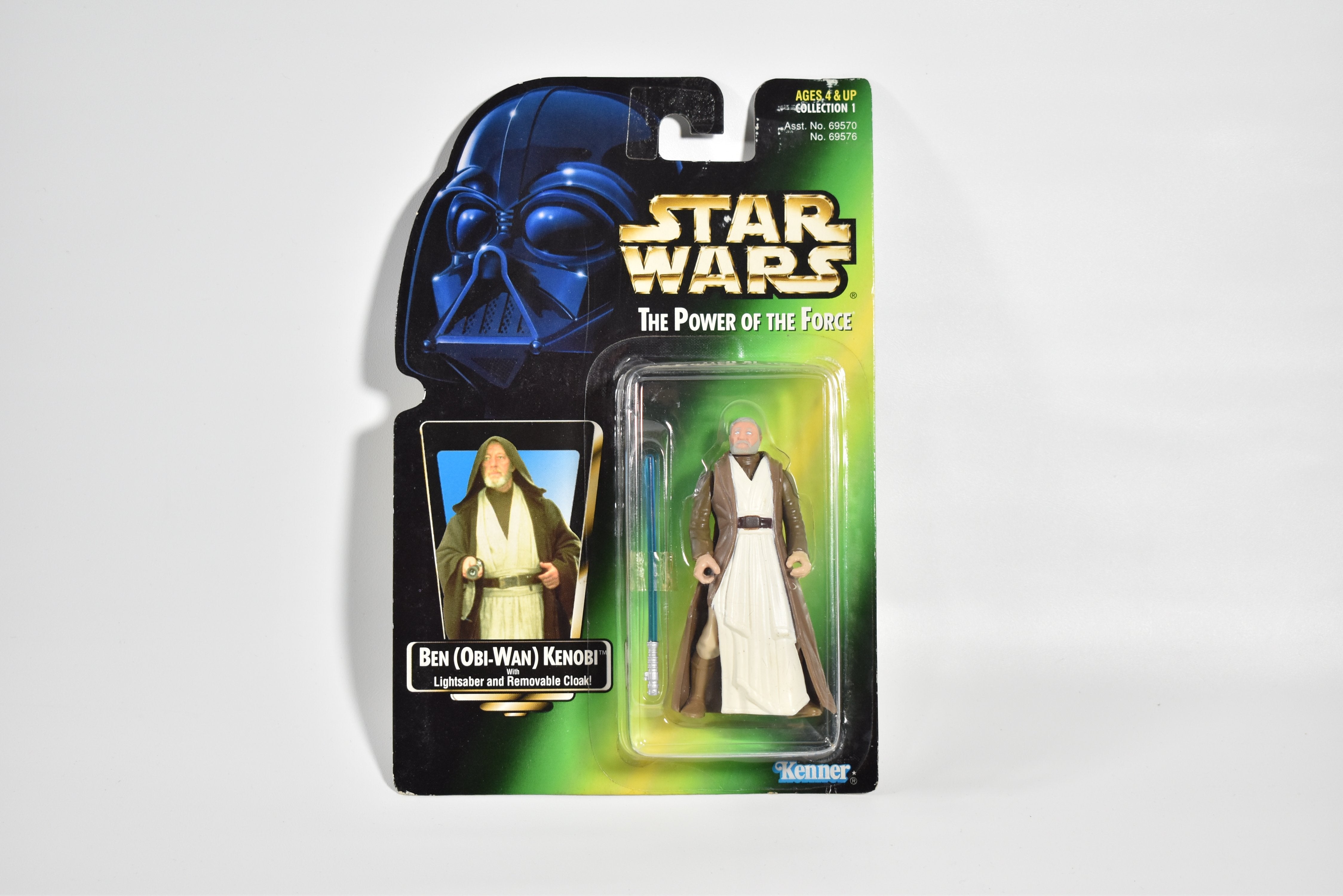 Star Wars Power of the force Green Card Obie Wan Kenobi - Ben Kenner 1996