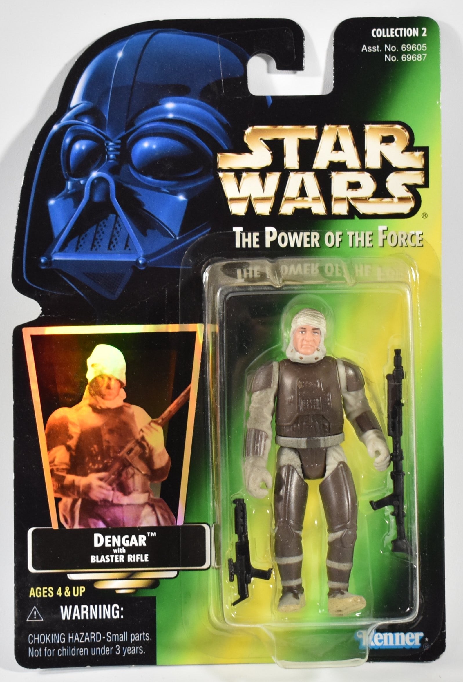 Star Wars Power of the force Green Card Dengar