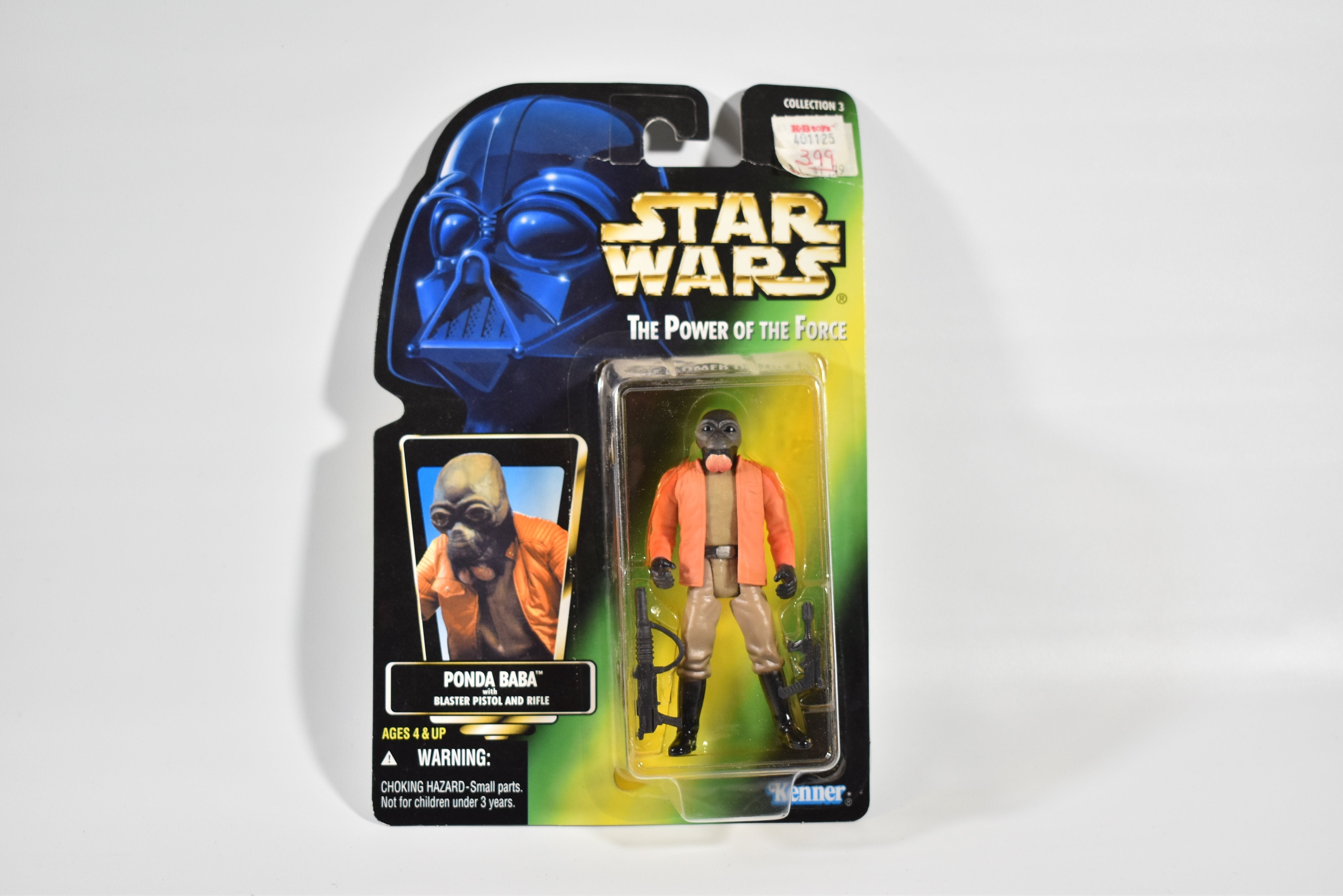 Star Wars Power of the force Green Card Ponda Baba Action Figure