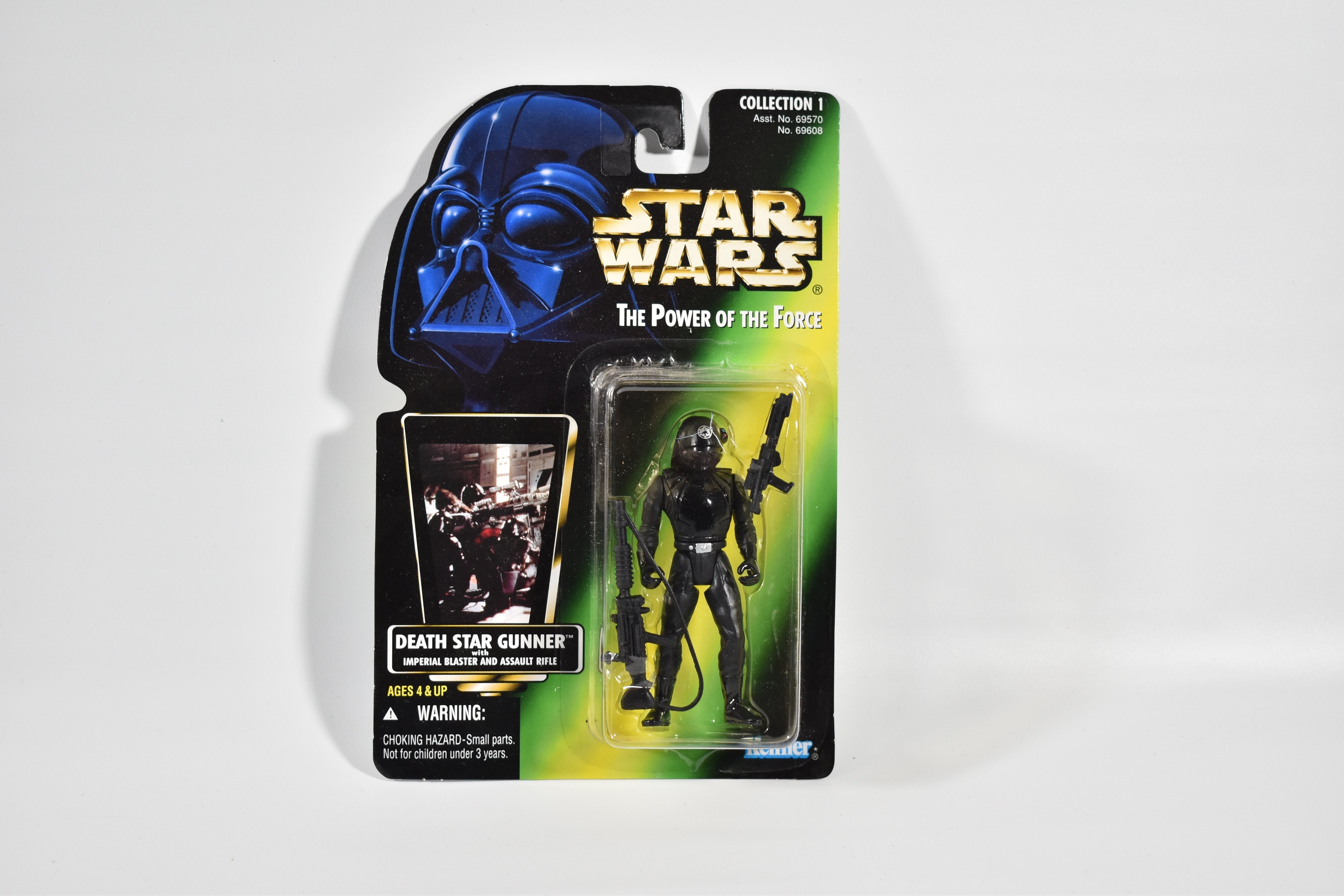 Star Wars Power of the Force Green Card Death Star Gunner 1996