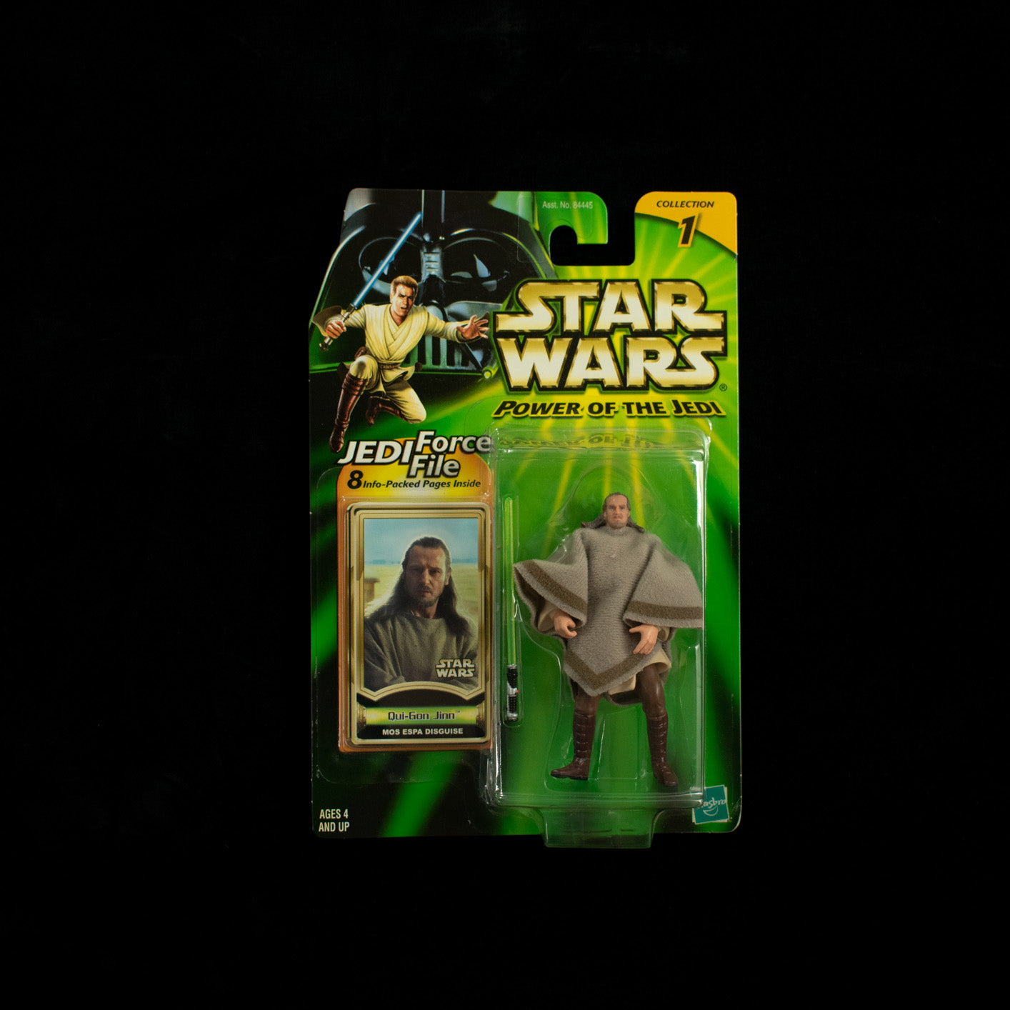 Star Wars Power of the Jedi Action Figure Qui Gon Jinn Mos Espa Disguise