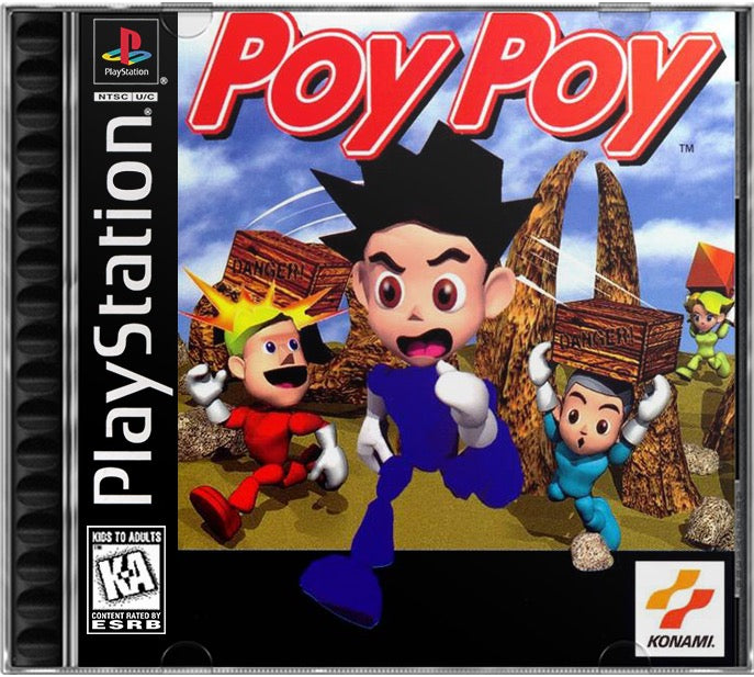 Poy Poy PS1 Sony Playstation 1 Used Video Game