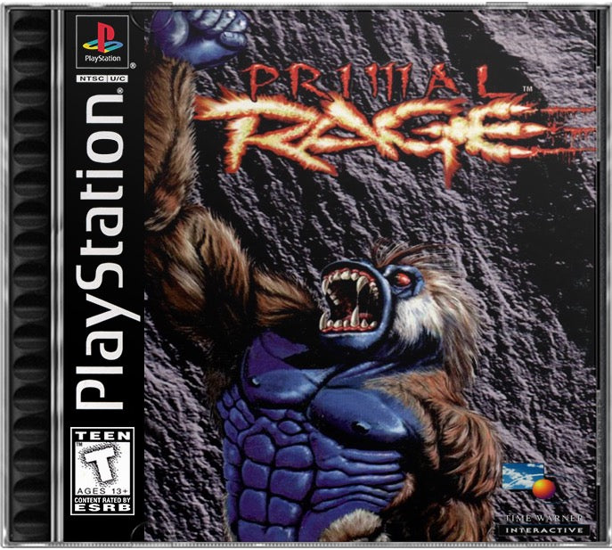 Primal Rage PS1 Sony Playstation 1 Used Video Game