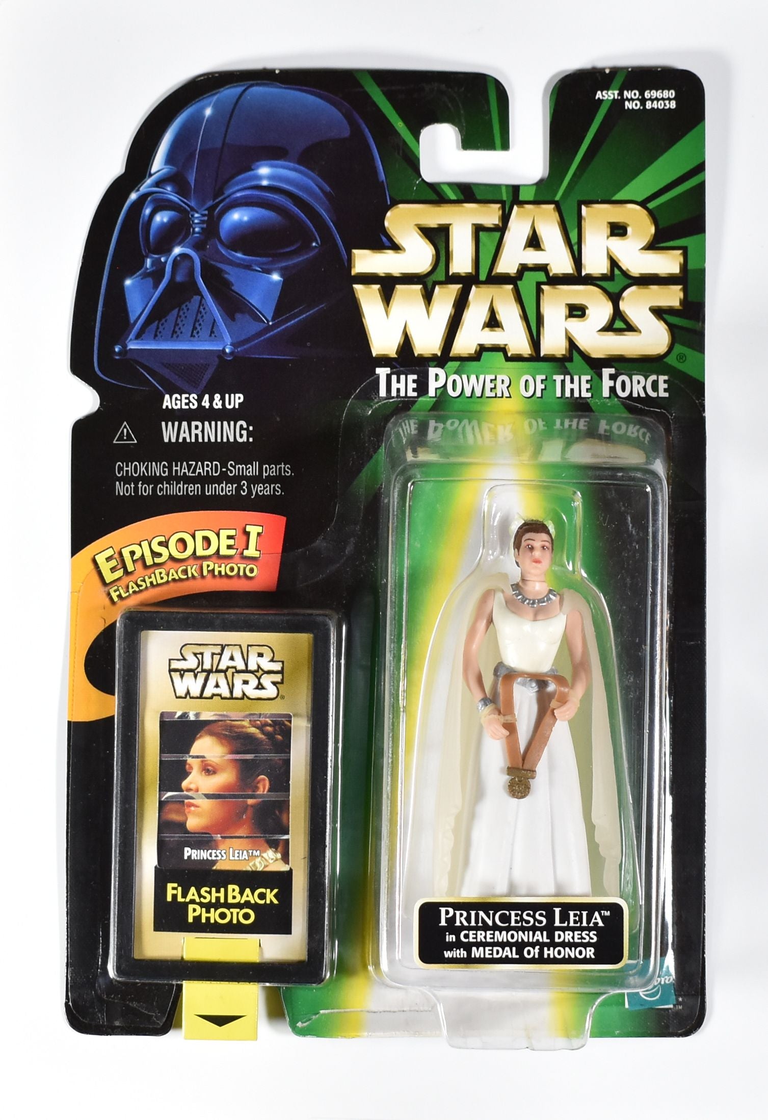 Princess Leia Ceremonial Dress with Medal of Honor Action Figure Kenner Asst. 84