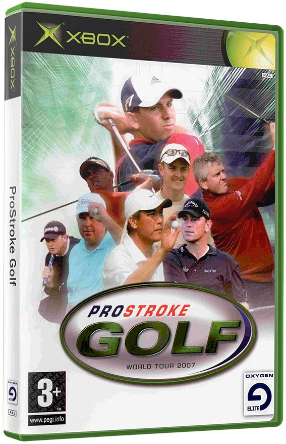 ProStroke Golf - World Tour 2007 Used Microsoft XBOX Original Video Game