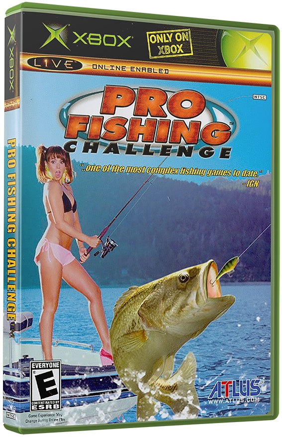 Pro Fishing Challenge Used Microsoft XBOX Original Video Game