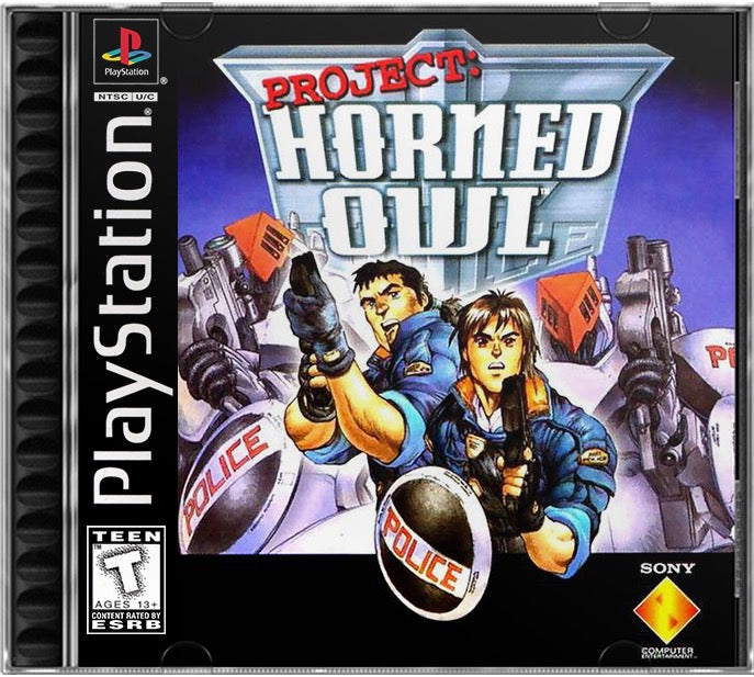 Project - Horned Owl PS1 Sony Playstation 1 Used Video Game