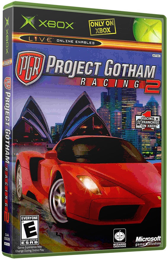 Project Gotham Racing 2 Used Microsoft XBOX Original Video Game