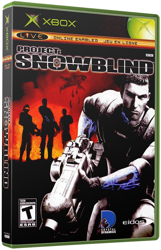 Project Snowblind Used Microsoft XBOX Original Video Game