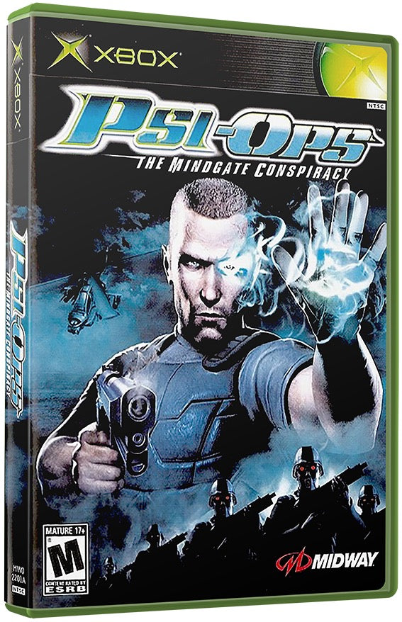 Psi-Ops - The Mindgate Conspiracy Used Microsoft XBOX Original Video Game