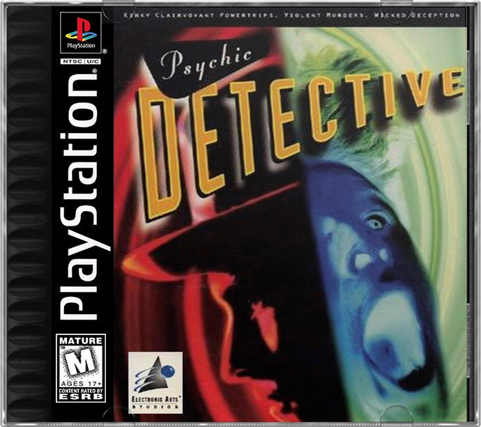 Psychic Detective PS1 Sony Playstation 1 Used Video Game