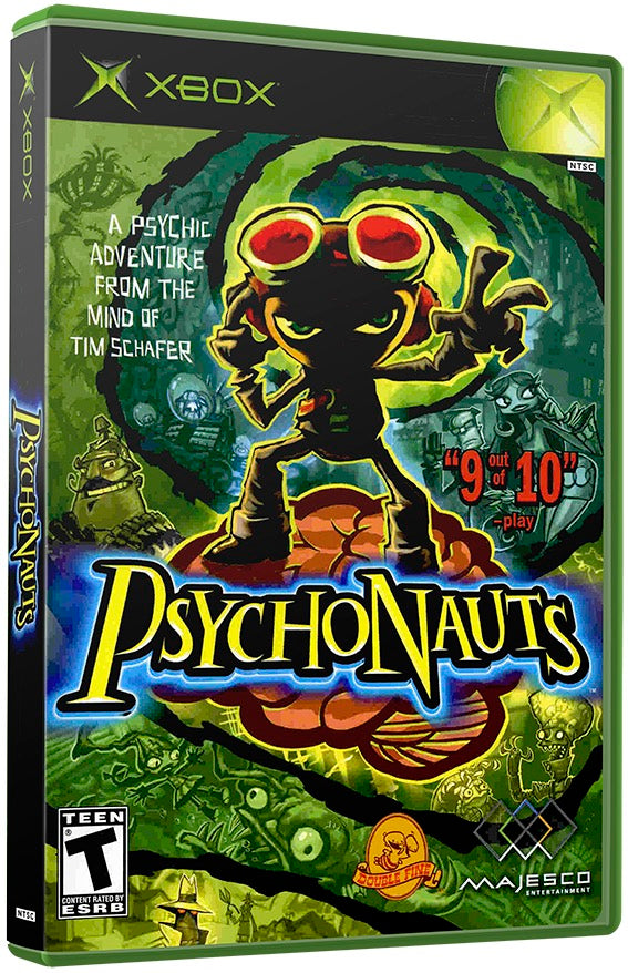 Psychonauts Used Microsoft XBOX Original Video Game