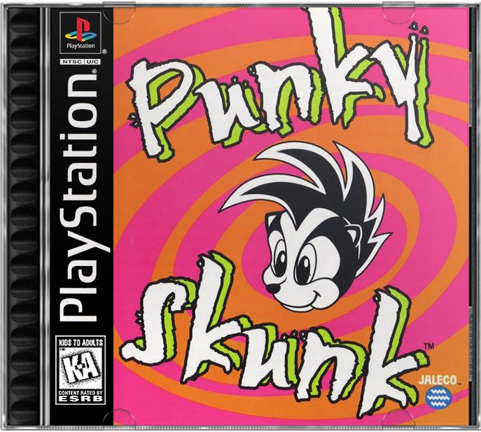 Punky Skunk PS1 Sony Playstation 1 Used Video Game