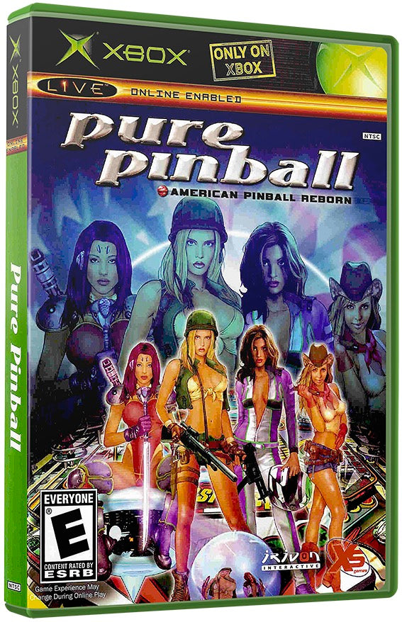 Pure Pinball Used Microsoft XBOX Original Video Game