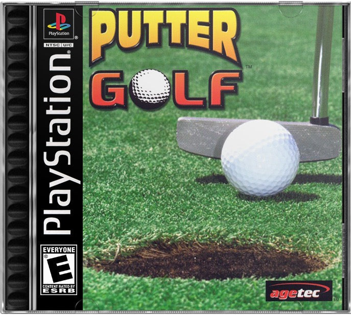 Putter Golf PS1 Sony Playstation 1 Used Video Game