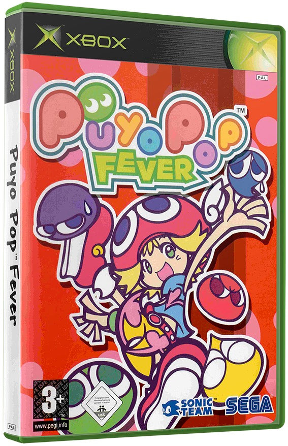 Puyo Pop Fever Used Microsoft XBOX Original Video Game