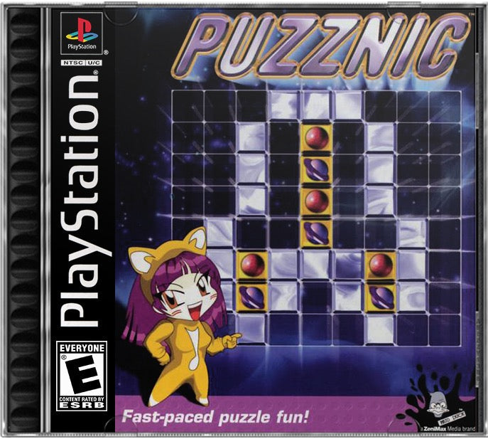 Puzznic PS1 Sony Playstation 1 Used Video Game