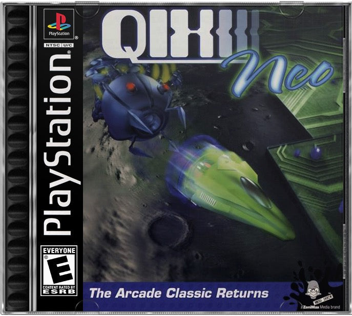 Qix Neo PS1 Sony Playstation 1 Used Video Game
