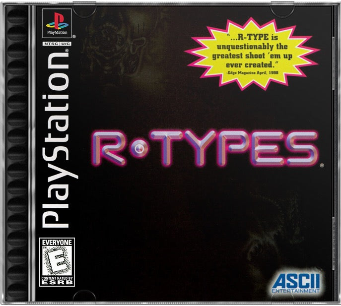 R-Types PS1 Sony Playstation 1 Used Video Game
