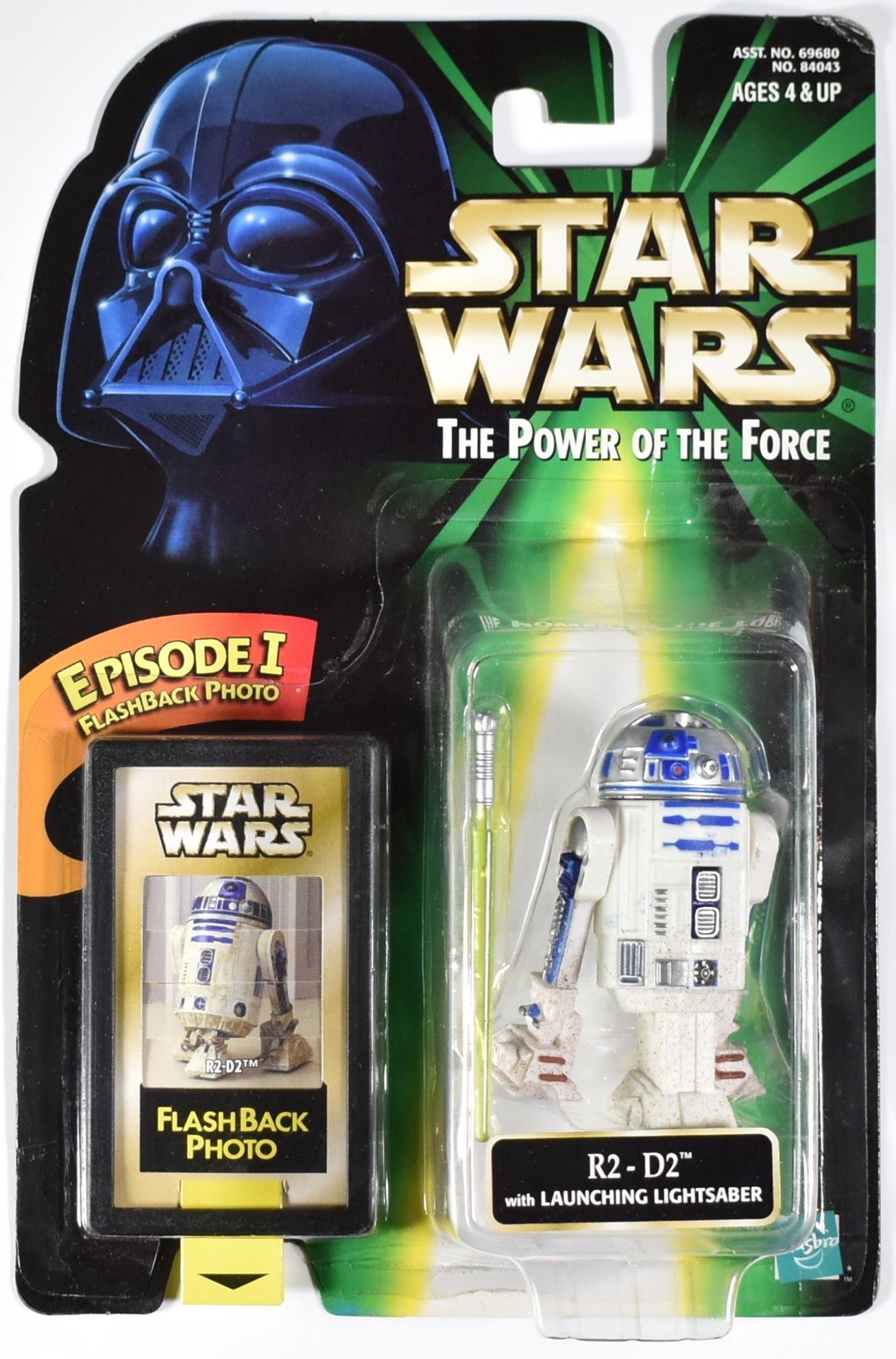 Star Wars Power of the Force R2-D2 Launching Lightsaber No. 84043 Flash Back